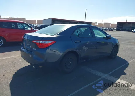 2015 Toyota Corolla Le/Le Plus/Le Premium из США, поврежденный, VIN 5YFBURHE4FP213873